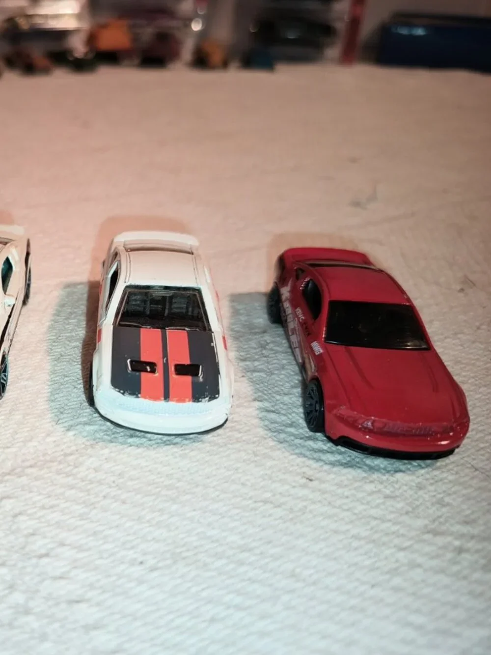 HOT WHEELS & MAISTO FORD MUSTANG/SHELBY 4-CAR DIECAST LOT